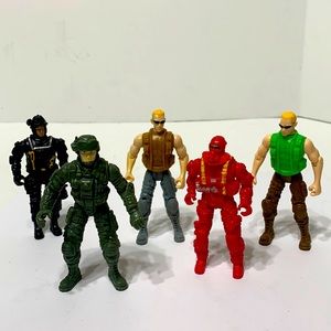 Action figures lot of 5